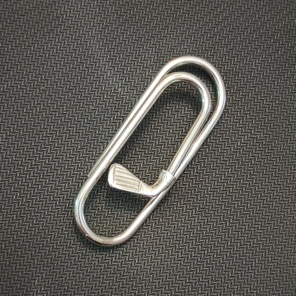 Money Clip Sterling Silver Golf Club (Tiffany's) - Picture 1 of 6